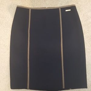 Tory Burch wool blend pencil skirt, fully lined